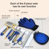 Cat Dog Pet Grooming Kit Tool Bag Dog Grooming Set