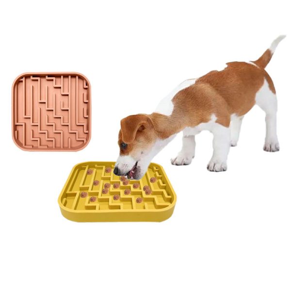 主图-3 Es-Pro Eco-Friendly Pet Bowls & Feeders Slow Food Dining Mat for Dogs & Cats Silicone Fixed Belt Sucker ODM/OEM Pet Food Grade