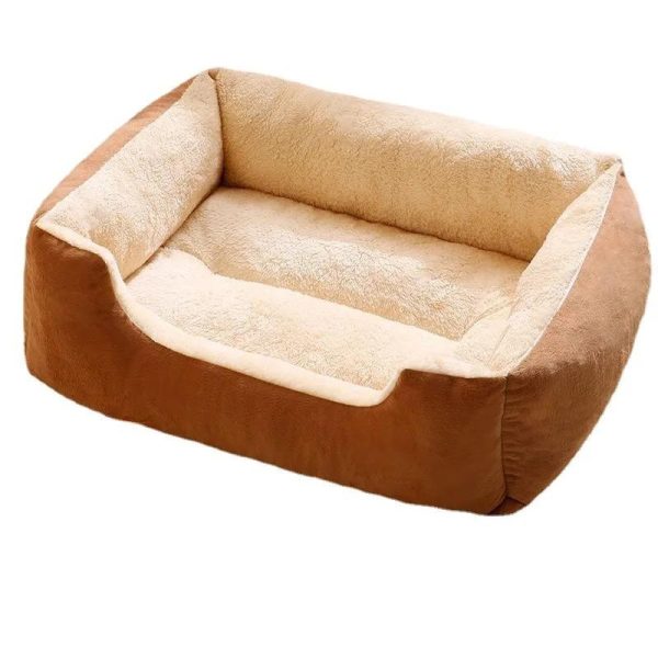 High Quality Factory Custom Logo Design Dog Beds Warm Orthopedic Dog Bed Pet Bed for Dogs