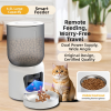 主图-5 OEM/ODM Automatic Cat Dog Feeder with HD Camera | WiFi App Timer | Stainless Steel Bowl Dual Power CE RoHS