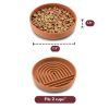 主图-5 Wholesale Silicon Pet Food Accessories Product Slow Feeder Dog Puzzle Bowl Lick Mat Pet Bowls Feeders