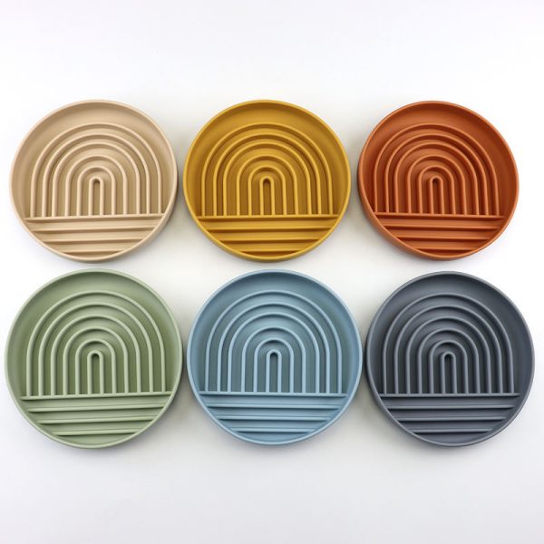 主图-6 Wholesale Silicon Pet Food Accessories Product Slow Feeder Dog Puzzle Bowl Lick Mat Pet Bowls Feeders